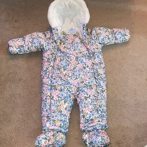 6-9 months infant snowsuit
